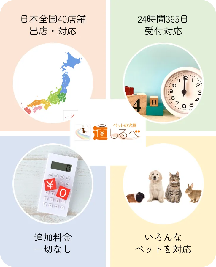 安心のサービス